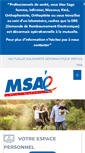Mobile Screenshot of mutuelle-msae.fr